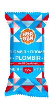 HER GUN PLOMBIR RL 15%, 80 g