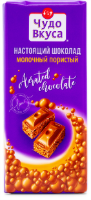 CHUDO VKUSA NASTOYASHIY PORISTIY SOKOLAD, 65 g