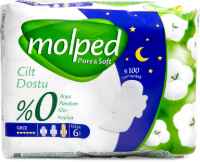 MOLPED PURE-SOFT QADIN BEZI, 6 pcs
