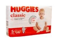 HUGGIES CLASSIC JUMBO 11-25KG N5 USAQ BEZI, 42 pcs