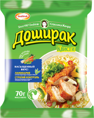DOSHIRAK KVISTI ERISTE TOYUQLU, 70 gr