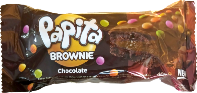 PAPITA SHOKOLADLI BROWNIE DRAJELI KEK, 40 g