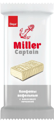 DEYA CAPITAN MILLER VAFLI KOKOS SOKOLAD, kg