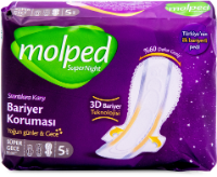 MOLPED SUPERNIGHT QADIN BEZI, 5 pcs