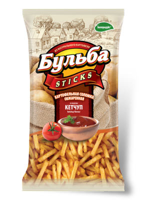 Bulba Sticks Ketcup Cips, 75 gr