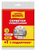 Bonus Temizlik Bezi Universal 3+, 1 ədəd
