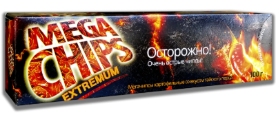 Mega Chips Aci Biber, 100 gr