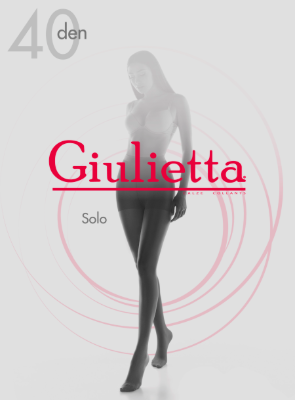 Giulietta Solo Natural Kapron Kalqotka 40 Den 3/m,