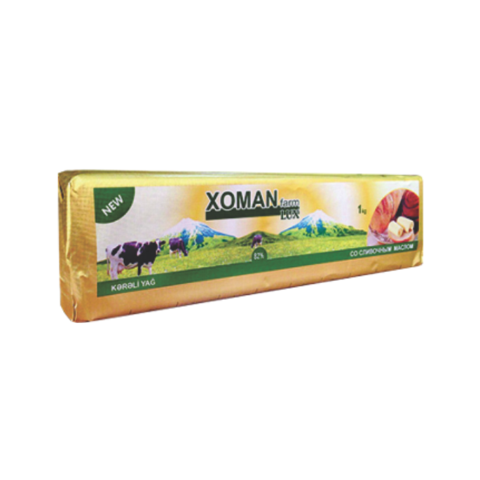 Xoman Farm Lux Spred Yağ 82%, 1 kg