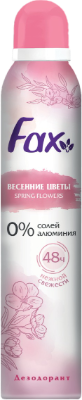 Fax Sprng Flowers Dezodorant Qadin, 200 ml