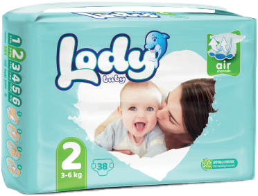 Lody Air Mini Usaq Bezi N2, 38 ədəd
