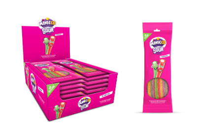 Anl Minicco Multicolour Sour Pencils, 75 gr