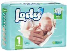 Lody Air Usaq Bezi N1, 40 ədəd