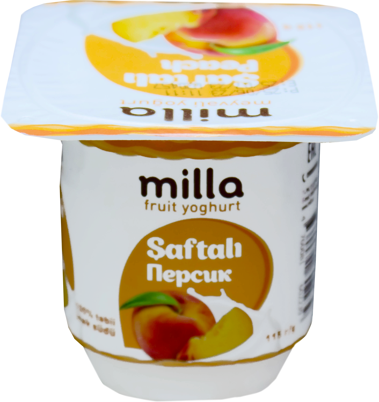 Milla Yoqurt Saftali, 115 gr