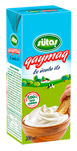 Sutas Qaymaq 18%, 200 ml