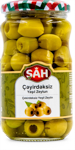 Shah Yaşıl Tumsuz Zeytun Şüşə, 370 gr