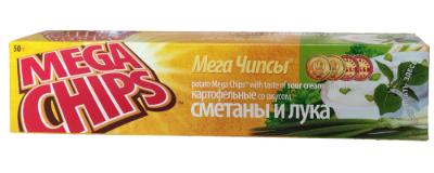 Mega Chips Sogan Ve Xama, 50 gr