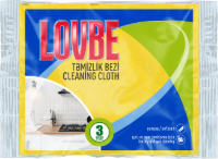 Lovbe Premium Temizlik Bezi, 3 ədəd