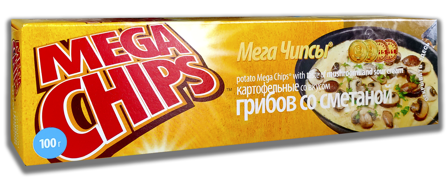 Mega Chips Gobelek Ve Xama Cips, 100 gr