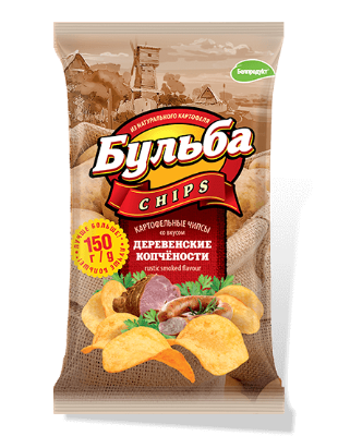 Bulba Chips Kend Dadi, 75 gr