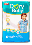 Dory Baby Extra Large Uşaq Bezi N6, 16 ədəd