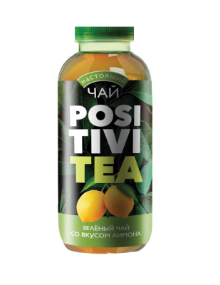 Positivitea Yasil Soyuq Cay Limon Pet, 0.4 l