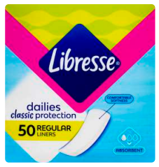 Libresse Classic Gundelik Qadin Bezi, 50 ədəd