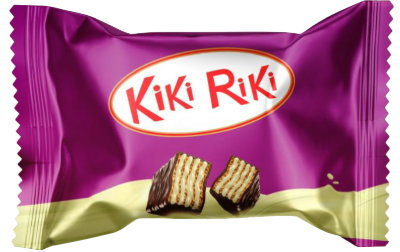 Kiki Riki Sudlu Shokoladli Vafli, 1 kg