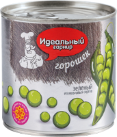Idealniy Qarnir Yasil Noxud Teneke, 425 ml