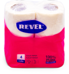 Revel Tualet Kağızı 4 Rulon, 2 qatlı